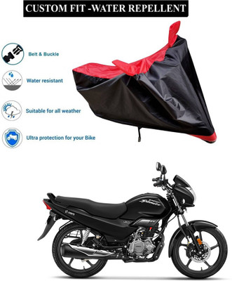 PAGORA Waterproof Two Wheeler Cover for Hero(Super Splendor, Red)
