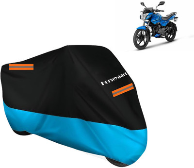 Horseyaart Waterproof Two Wheeler Cover for Bajaj(Pulsar 135, Blue)