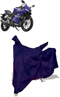 Amexride Two Wheeler Cover for Yamaha(YZF R15 S, Blue)