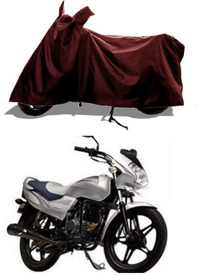 GROFATIK Two Wheeler Cover for LML(CRD, Maroon)