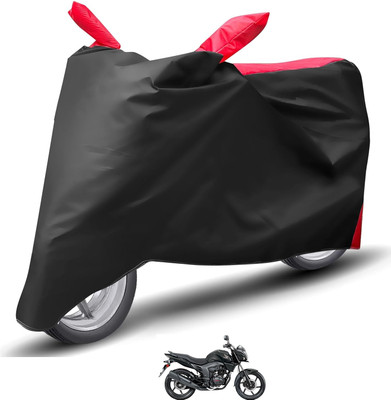 Caronix Waterproof Two Wheeler Cover for Honda(CB Trigger, Red)