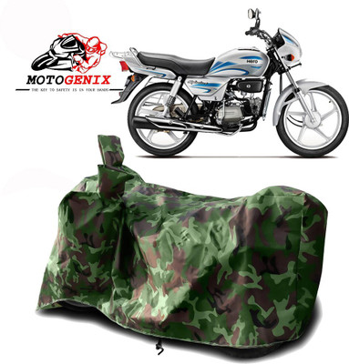 DeepShakshi AUTOMOTIVE Waterproof Two Wheeler Cover for Hero(Splendor, Green)