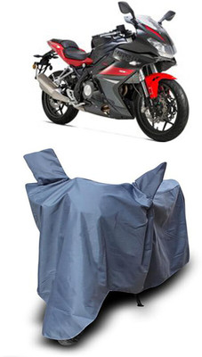 MADAFIYA Waterproof Two Wheeler Cover for Benelli(302R, Grey)