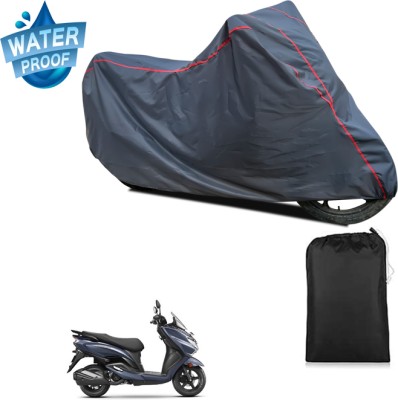 PAGORA Waterproof Two Wheeler Cover for Suzuki(Burgman Street 125, Grey)