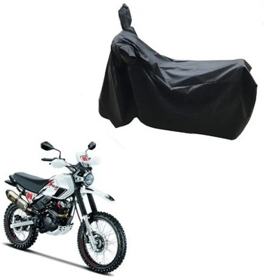 JVBRANGI Waterproof Two Wheeler Cover for Hero(Xpulse 200T, Black)