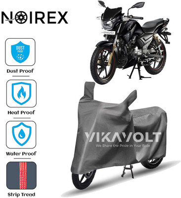 NOIREX Two Wheeler Cover for TVS(Apache RTR 180, Grey)