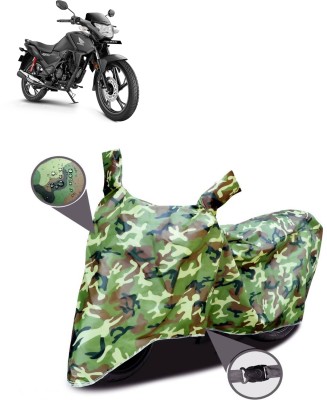 GOSHIV-car and bike accessories Waterproof Two Wheeler Cover for Honda(SP 125, Green)