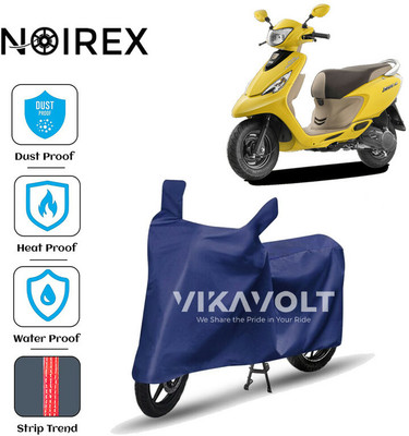 NOIREX Waterproof Two Wheeler Cover for TVS(Zest, Blue)