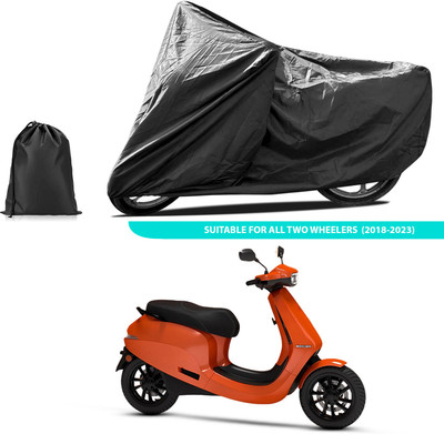 PAGORA Waterproof Two Wheeler Cover for Ola(Black)