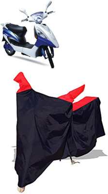 Amexride Two Wheeler Cover for Hero Electric(Electric Maxi, Black)