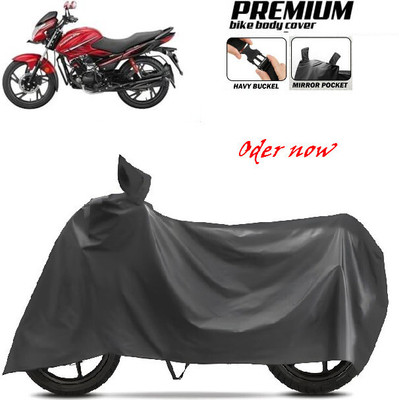 SK AUTO Waterproof Two Wheeler Cover for Bajaj, Hero, Honda, TVS, Ola(Black)
