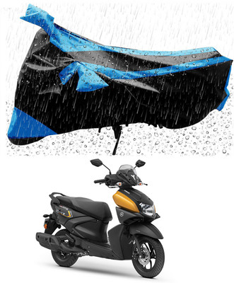 Furious3D Two Wheeler Cover for Yamaha(RayZR 125, Blue, Black)