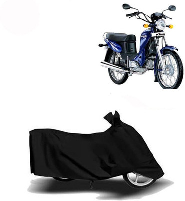 DeepShakshi AUTOMOTIVE Waterproof Two Wheeler Cover for Kinetic(Luna, Black)