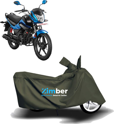 APNEK Two Wheeler Cover for Hero(Splendor I Smart, Green)