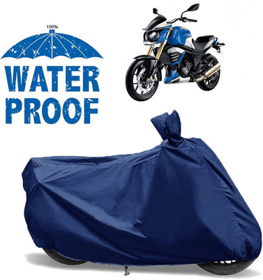 AutoGalaxy Waterproof Two Wheeler Cover for Mahindra(Mojo, Blue)