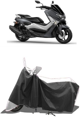 SUGASHRI Waterproof Two Wheeler Cover for Yamaha(NMax 155, White, Black)