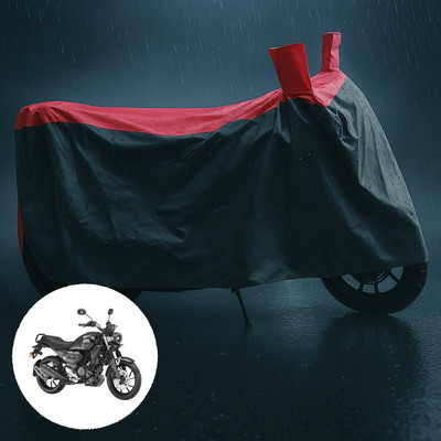 PAGORA Waterproof Two Wheeler Cover for Yamaha(FZ-S, Grey, Red)