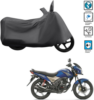 PAGORA Waterproof Two Wheeler Cover for Honda(CB Shine SP, Grey)