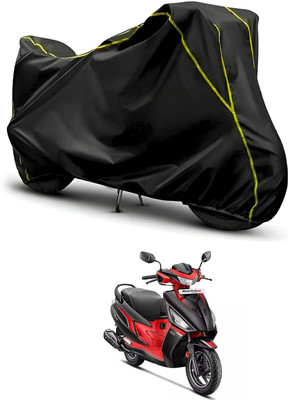 CODOKI Waterproof Two Wheeler Cover for Hero(Motocorp Maestro Electric, Black, Black)
