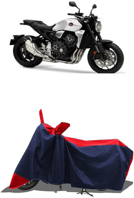 SUGASHRI Waterproof Two Wheeler Cover for Honda(CBR1000RR Fireblade, Red, Blue)