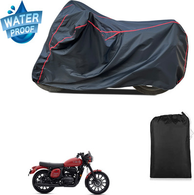 CODOKI Waterproof Two Wheeler Cover for JAWA(42 BS6, Black)