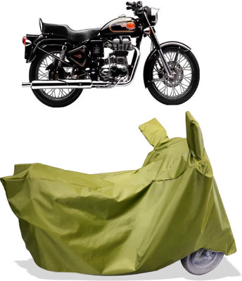 Amexride Two Wheeler Cover for Royal Enfield(Bullet 350 Twinspark, Maroon)
