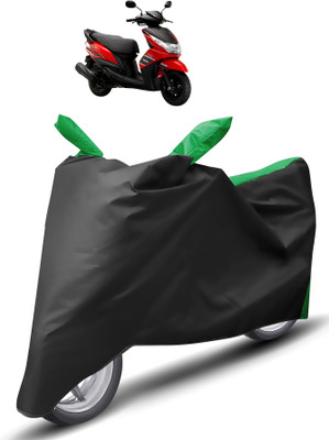 Caronix Two Wheeler Cover for Yamaha(Ray Z, Green)
