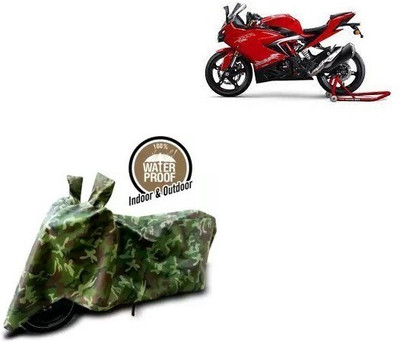 THE REAL ARV Waterproof Two Wheeler Cover for TVS(Apache RR 310, Multicolor)