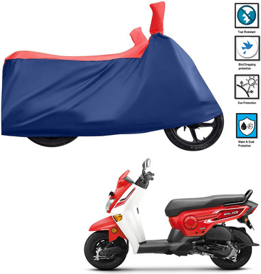 GOSHIV-car and bike accessories Waterproof Two Wheeler Cover for Honda(Cliq, Red)