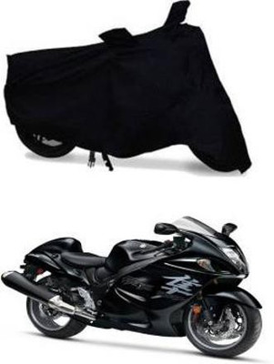 APNEK Waterproof Two Wheeler Cover for Suzuki(Hayabusa, Black)