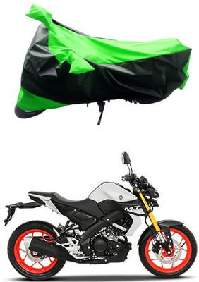 MMSSTAR Waterproof Two Wheeler Cover for Yamaha(MT-15, Green, Black)