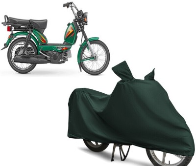 EGAL Two Wheeler Cover for TVS(XL 100 Heavy Duty BS6, Green)