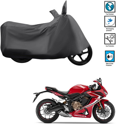 PAGORA Waterproof Two Wheeler Cover for Honda(CBR650R, Grey)