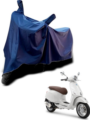KEDIT Two Wheeler Cover for Piaggio(Vespa SXL, Blue)