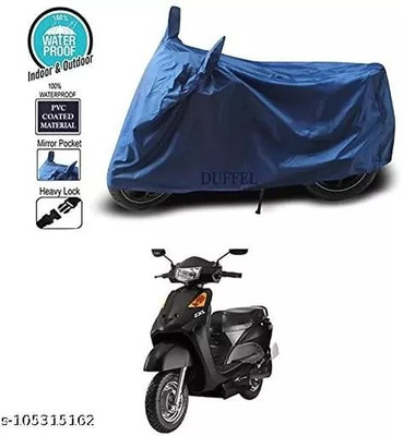 gurukul mart Waterproof Two Wheeler Cover for Avon(Forza 300, Blue)