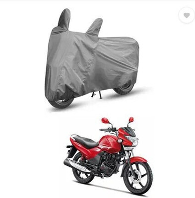 Tritika Waterproof Two Wheeler Cover for Hero(Achiever, Grey)