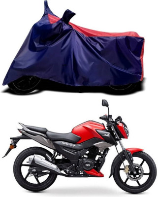 smwzxyu Waterproof Two Wheeler Cover for TVS(Raider, Beige, Red)