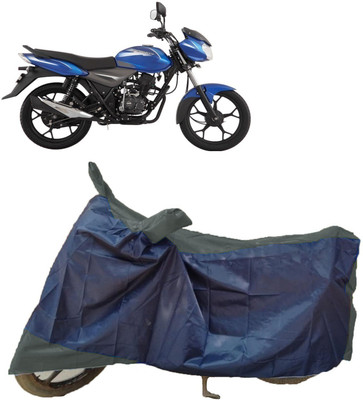 AutoFave Two Wheeler Cover for Bajaj(Discover 110, Multicolor)