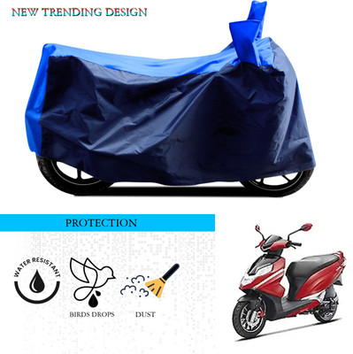 ANTHUB Waterproof Two Wheeler Cover for Hero(Dare, Black, Blue)