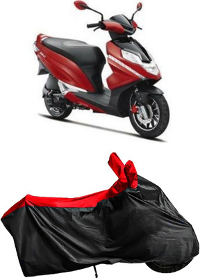 Autofly Waterproof Two Wheeler Cover for Hero(Dare, Red, Black)