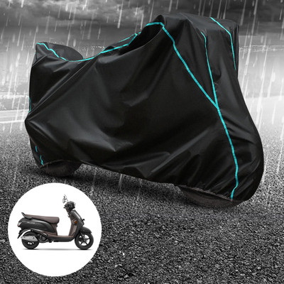 CODOKI Waterproof Two Wheeler Cover for Suzuki(Access 125, Black)