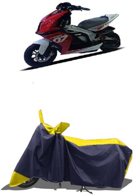 SUGASHRI Waterproof Two Wheeler Cover for TVS(Creon, Yellow, Blue)