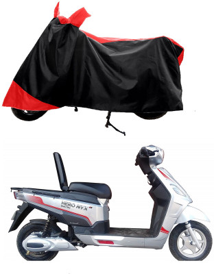 GROFATIK Two Wheeler Cover for Hero(Electric Maxi, Red)