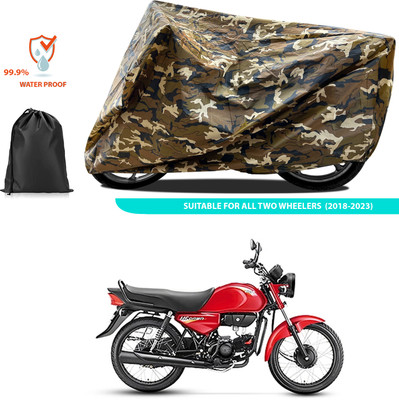 CODOKI Two Wheeler Cover for Hero(HF Dawn BS6, Yellow)