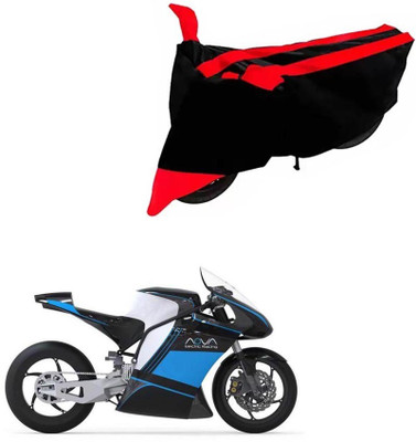 DeepShakshi AUTOMOTIVE Waterproof Two Wheeler Cover for Kinetic(Nova, Black, Red)