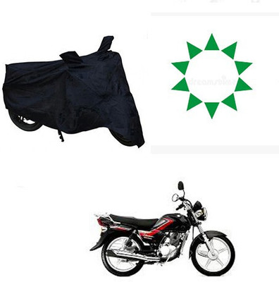 DeepShakshi AUTOMOTIVE Waterproof Two Wheeler Cover for Suzuki(Heat, Black)