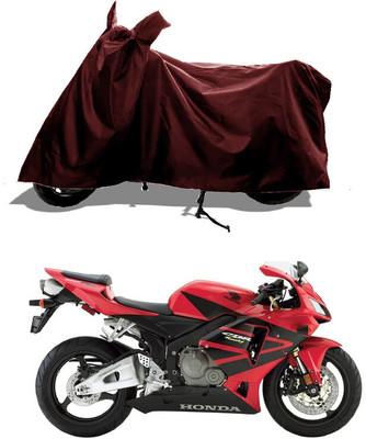 GROFATIK Two Wheeler Cover for Honda(CBR 600 RR, Maroon)