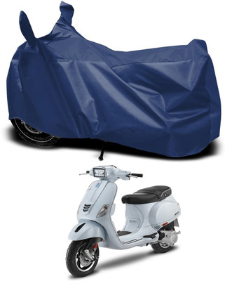 RABABLI Waterproof Two Wheeler Cover for Vespa(Vespa SXL 125, Blue)