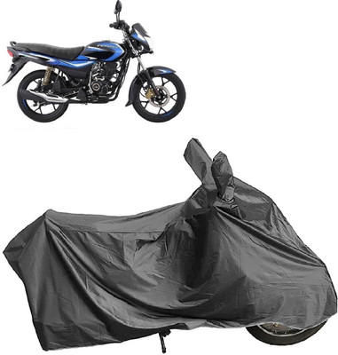 DIGGU Two Wheeler Cover for Bajaj(Platina 110 H-Gear, Grey)