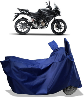 Amexride Two Wheeler Cover for Bajaj(Pulsar AS 150, Blue)
